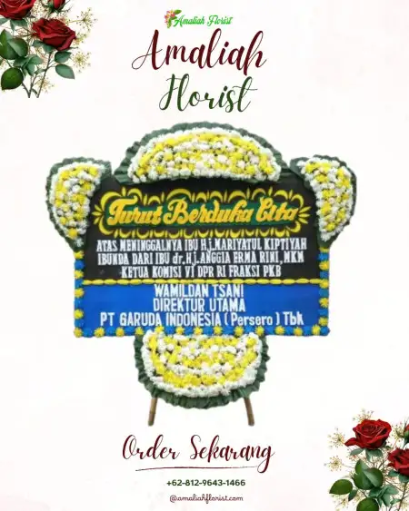 Papan Bunga Duka Sitiharjo